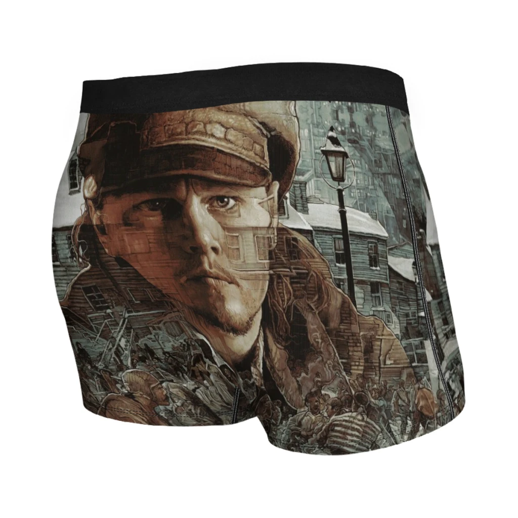 Amsterdam Vallon Men Boxer Briefs Underwear Crime movies Gangs of New York Highly Breathable Top Quality Sexy Shorts Gift Idea