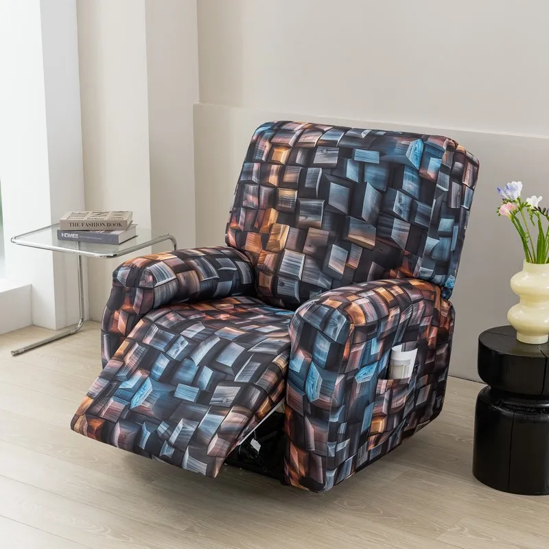 Neuer 1/2/3-Sitzer-Relaxsesselbezug, dehnbarer Sofabezug für Relaxsessel, Sesselbezug für Kinder, Haustiere, Hunde und Katzen – Detail 10