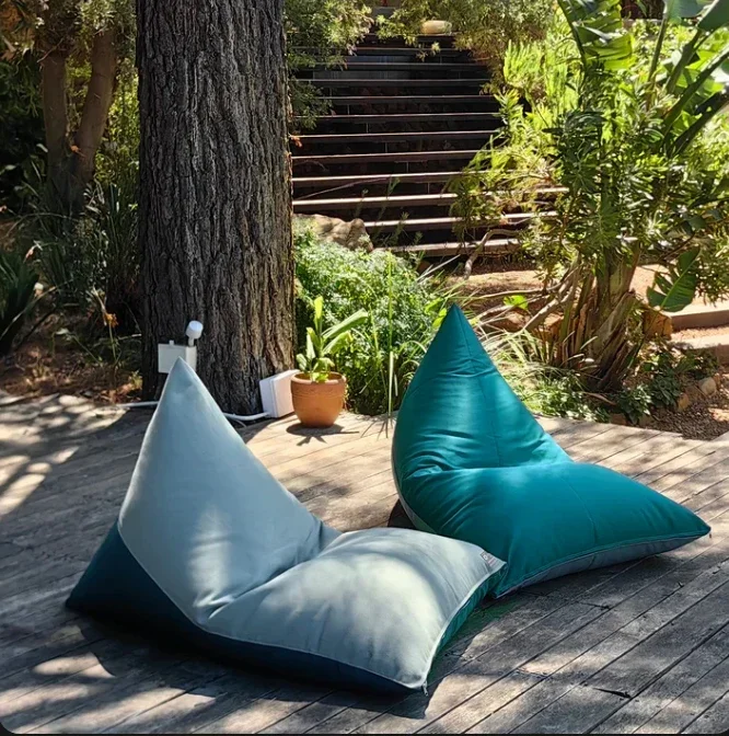 OTAUTAU Outdoor Oxford Bean Bag Cover Swim Pool Lounger Beach Club Sofa Bed DD210【No Filler !You Need To Fill It By Yourself !】 view 5