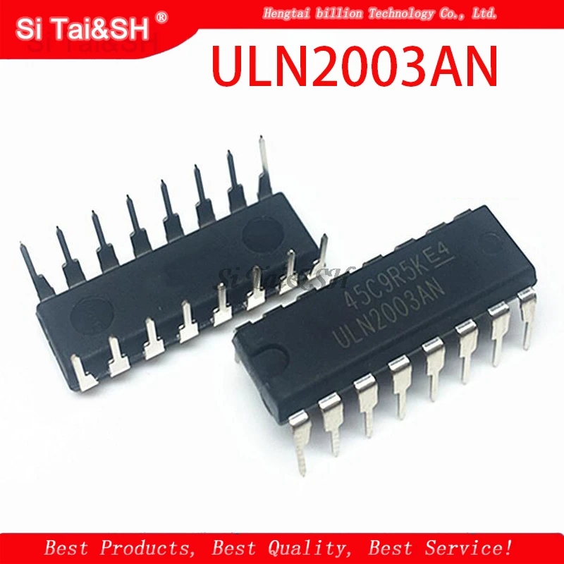 10PCS ULN2003AN DIP16 ULN2003A DIP-16 ULN2003 ULN2003APG DIP new and original IC