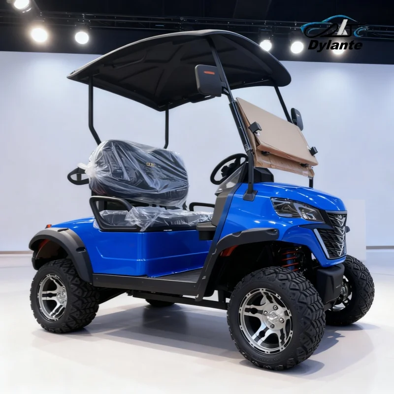 

Новый внедорожный амортизирующий двигатель 4 кВт/5 кВт, 72 В, литиевый USB-зарядка, складное сиденье, электрическая тележка для гольфа, электрический скутер для взрослых