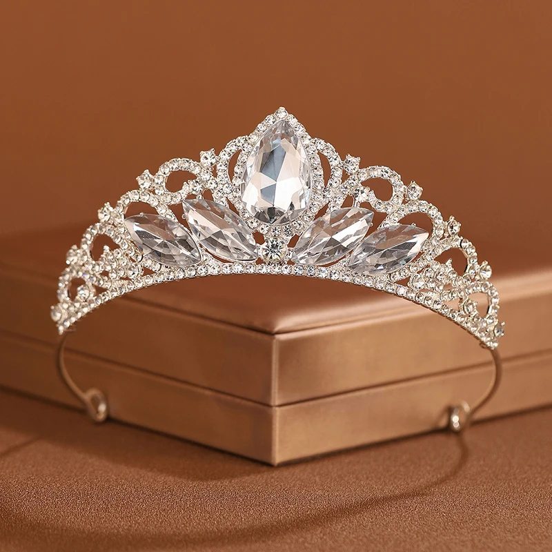 Itacazzo Bridal Crown, Classic Tiaras, Suitable for Women's Weddings and Birthday Parties