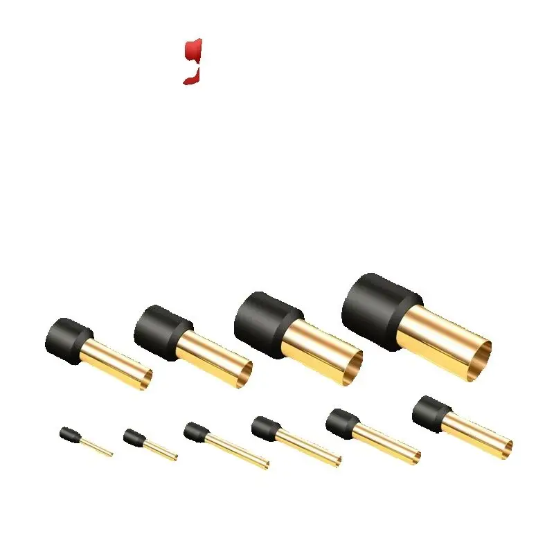 German VIABLUE Crimp Sleeves Series OFC Gold-plated Cold Crimp Terminal Copper Sleeves