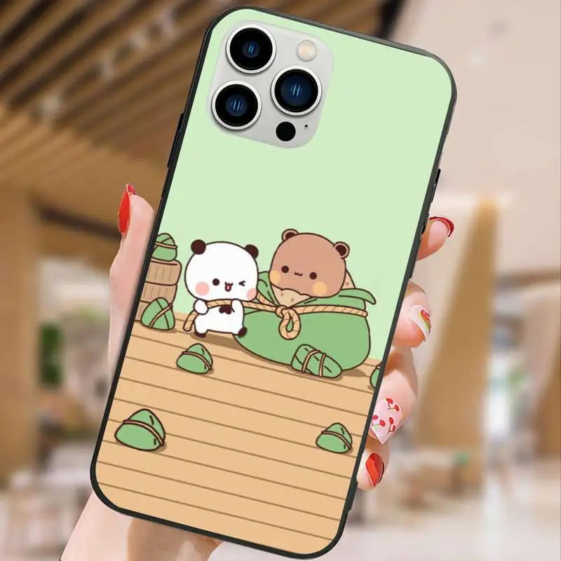 BUBU DUDU Cartoon Phone Case For iPhone 15 14 13 12 11 Pro Max Mini XS XR