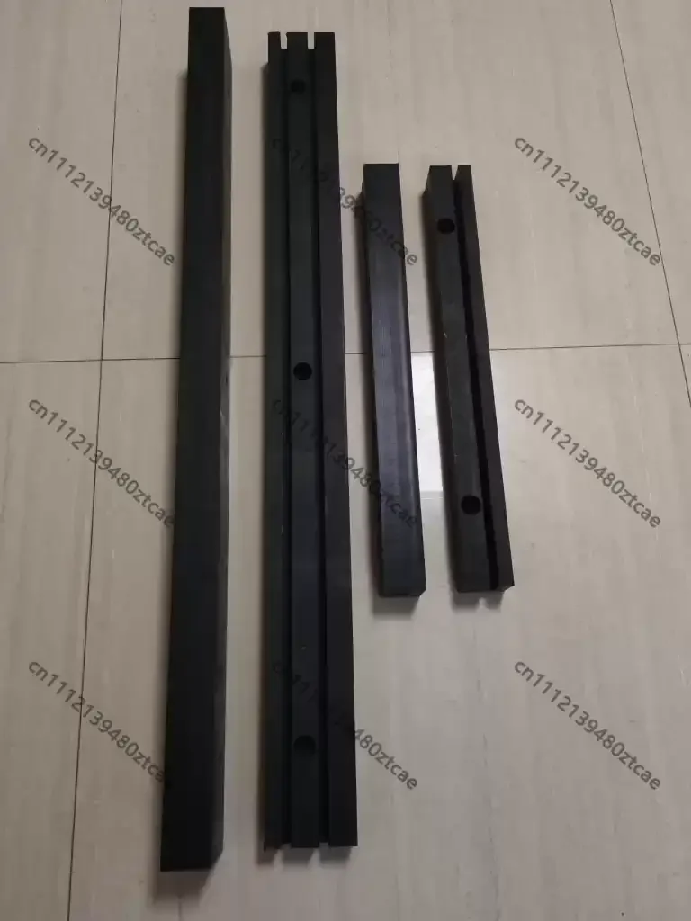 Set of 4 Nylon Slide Blocks For Waste Transfer Box Sanitation Equipment Maintenance Repair Accessory