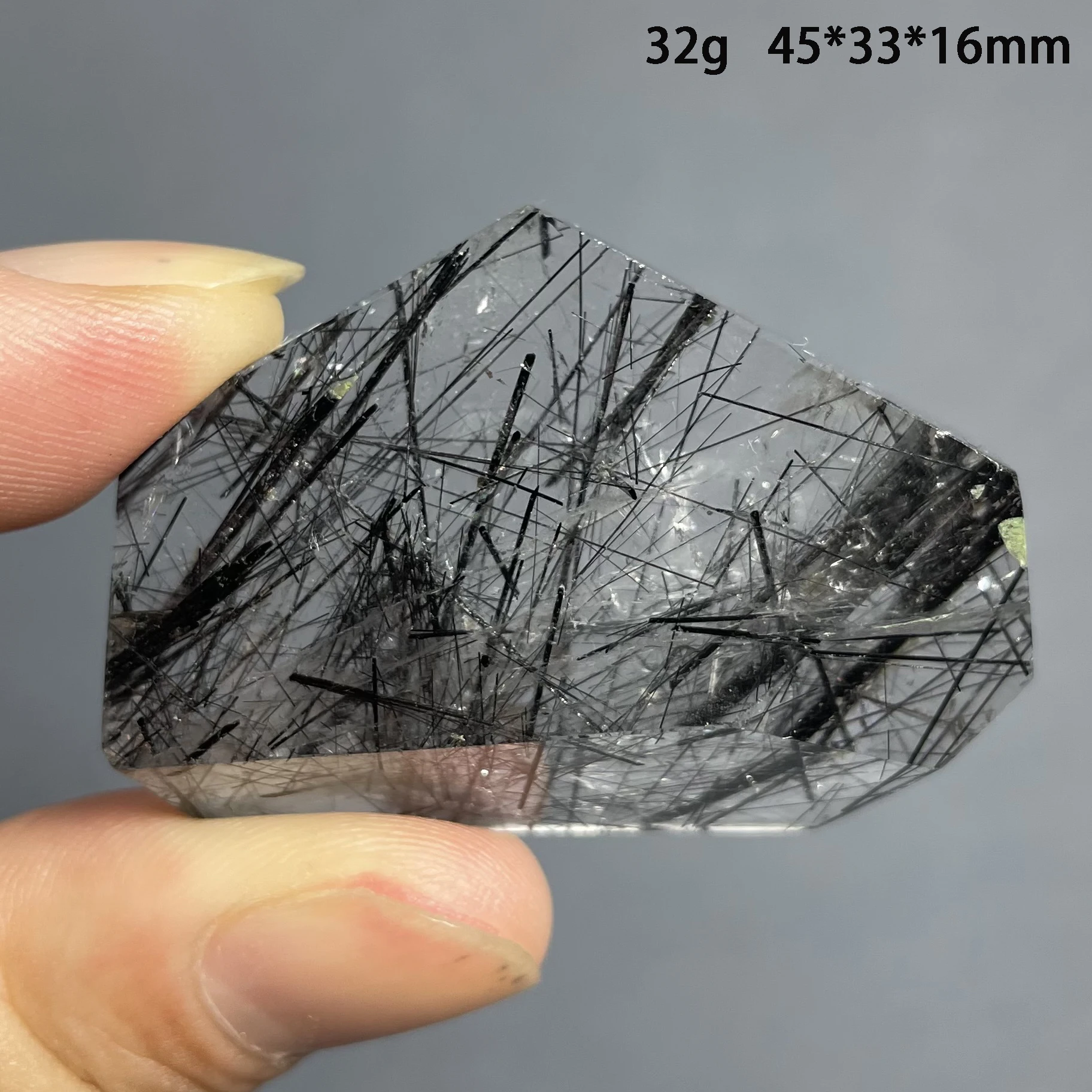 Natural Stone Quartz Rutilated Free Form Crystal Rainbow Rock Decoration Rough Polished Healing