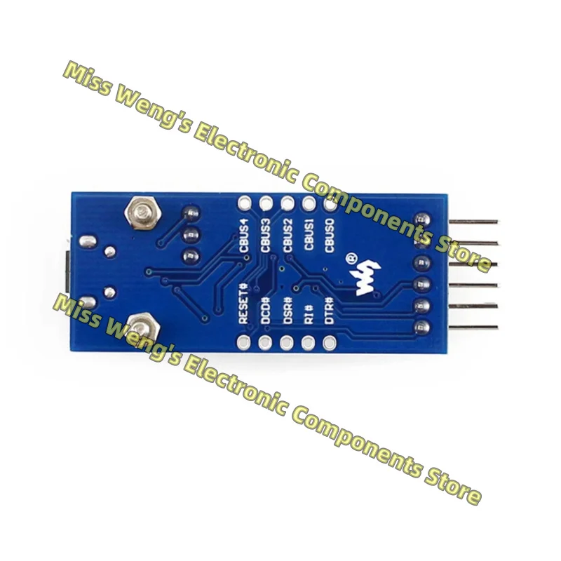 Modul FT232RNL USB Ke TTL USB Ke Modul USB Ke UART Seri Antarmuka Mikro FT232, Papan UART USB (Mikro)