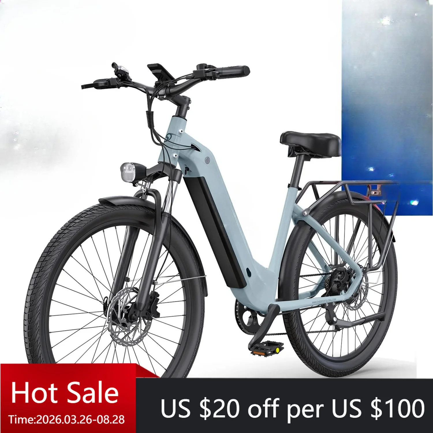 

Tc ONESPORT EU 250W 48V 18.2AH electric bicycle motor, city electric bicycle, city electric bicycle power supply, aluminum lithi