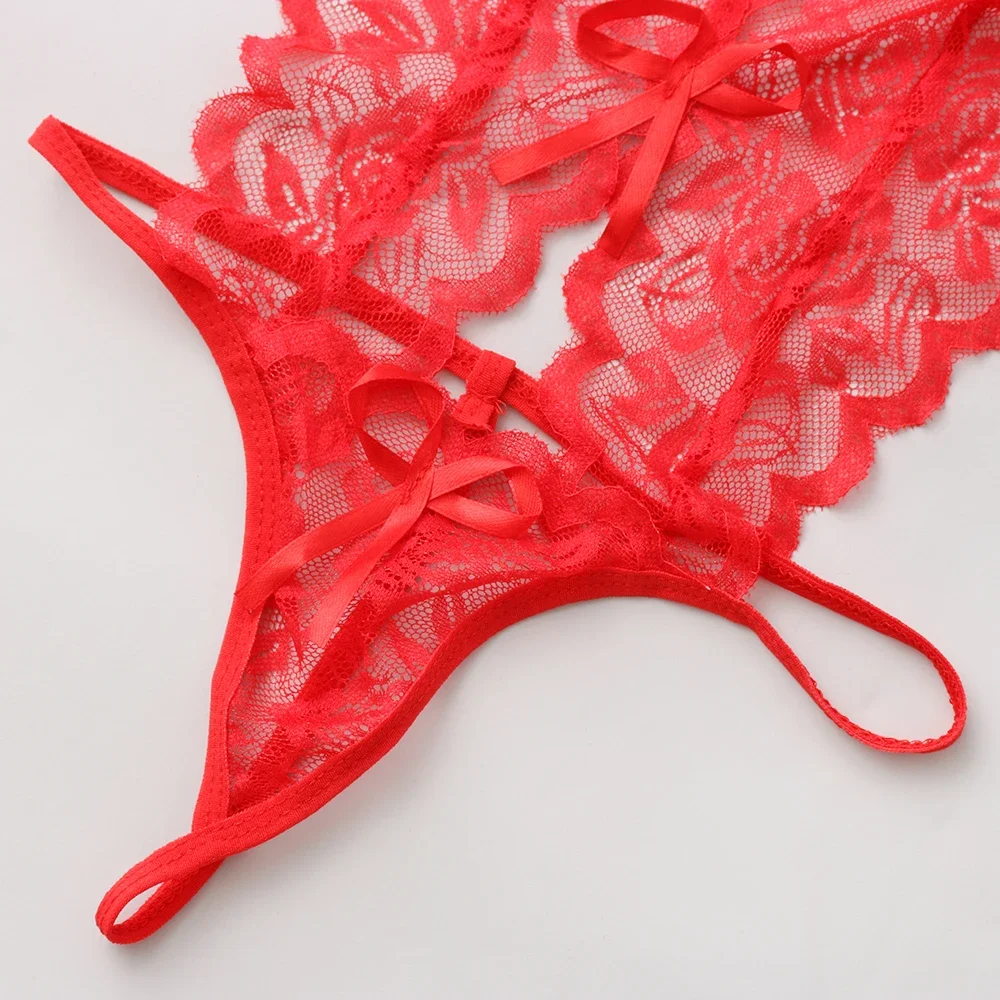 Costume de batterie en dentelle sexy pour femmes, entrejambe ouvert, Teddy Lingerie, sous-vêtements porno, Hot 7.0, vêtements de nuit Babydoll, tenues sexuelles