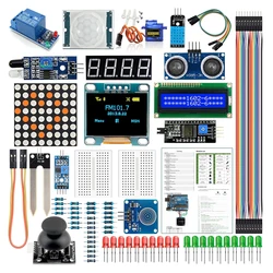 DIY Breadboard with Electronic Components Battery Protection/Boost/Module ESP8266 Door Locks Kit for Uno R3 Beginner's Kit