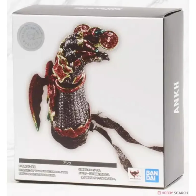 

Bandai SHF Real Bone Carving Kamen Rider OOO ANKH Anku Arm Bird-themed Figurine Model for Festival Gifts Back To School Anime