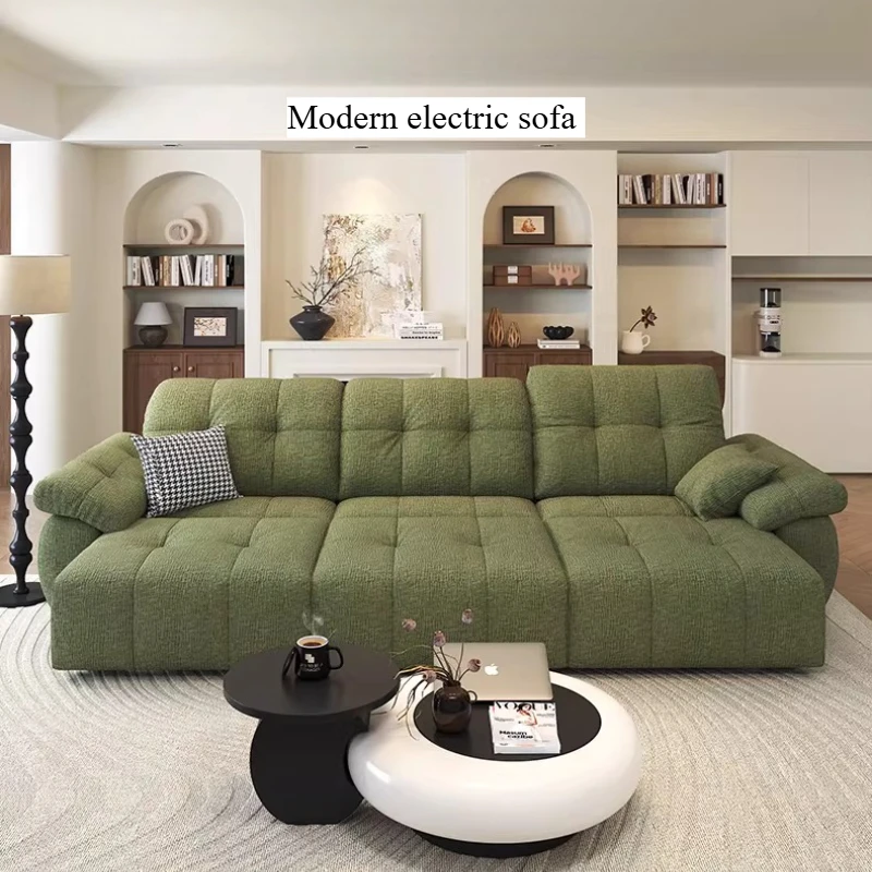 European Green Electric Sofas Lazy Filler Home Large Electric Sofas Complete Design Muebles Para El Hogar House Accessories