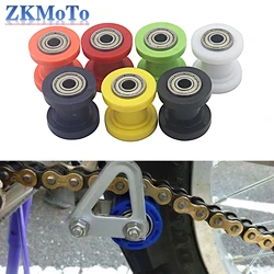 Motorcycle ATV 8mm/10mm Chain Concave Slider Tensioner Wheel Guide For Honda CRF CR XR Kawasaki KLX Universal Accessories