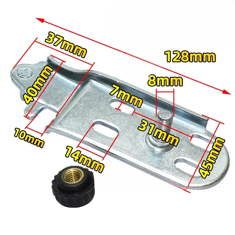 1 قطعة لملحقات ثلاجة XINGX عمود الباب السفلي مفصل الباب المفصلي