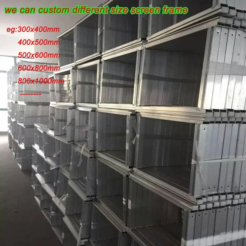 Screen Printing Supplies Aluminium Frame for Screen Printing