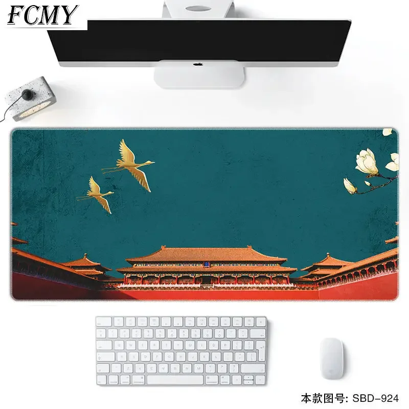 Large Painting Gaming Mouse Pad Mousepad Gamer Desk Mat Xxl Keyboard Pad Large Carpet Computer Table Surface for Accessories