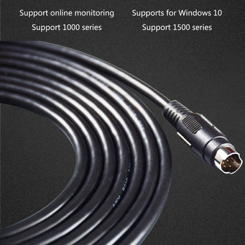 PLC Programming Cable AB Micrologix 1000/1200/1500 Series Programming Cable Drop Shipping