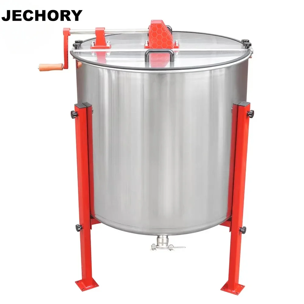 

8 Frames Extractor De Miel Manual Radial Stainless Steel Basket Part Honey Extractor Extraction Machine