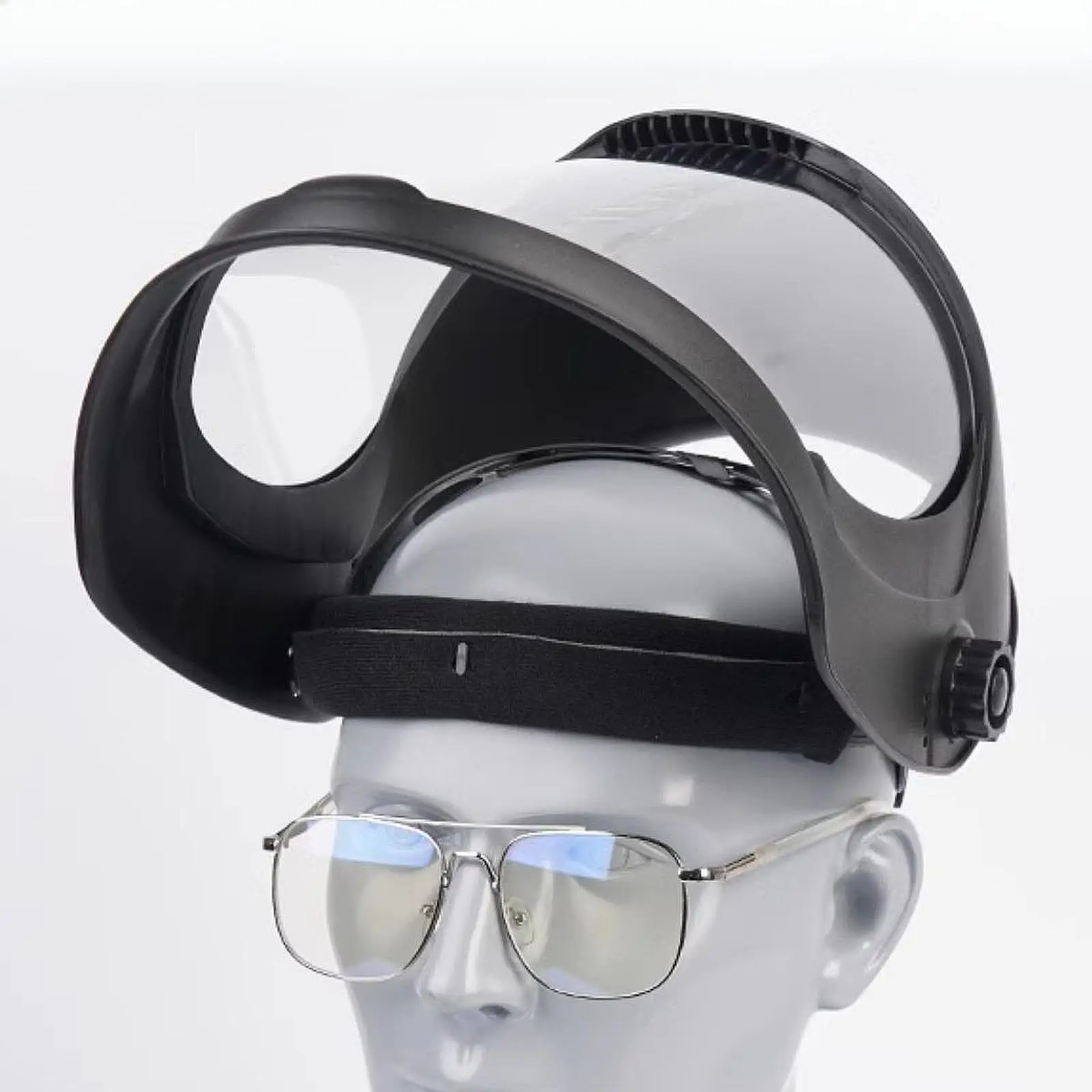 Anti Fog Full Face Shield Transparent Visor for Construction Gardening Work