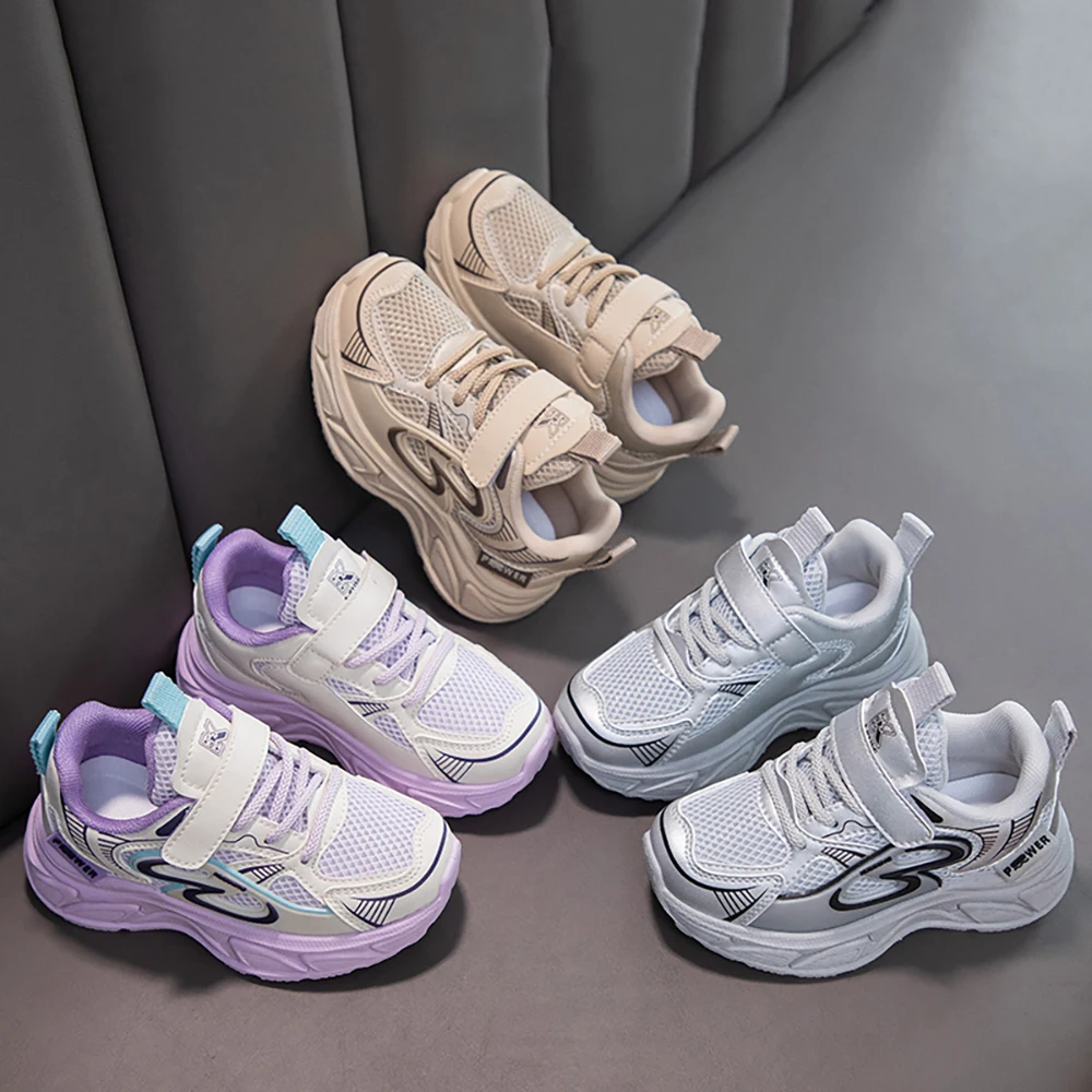 

Children Autumn Fashion Sport Shoes Kids Mesh Breathable Sneakers Boy Girl Running Shoes Kids Casual Trend Fashion Sport Shoes