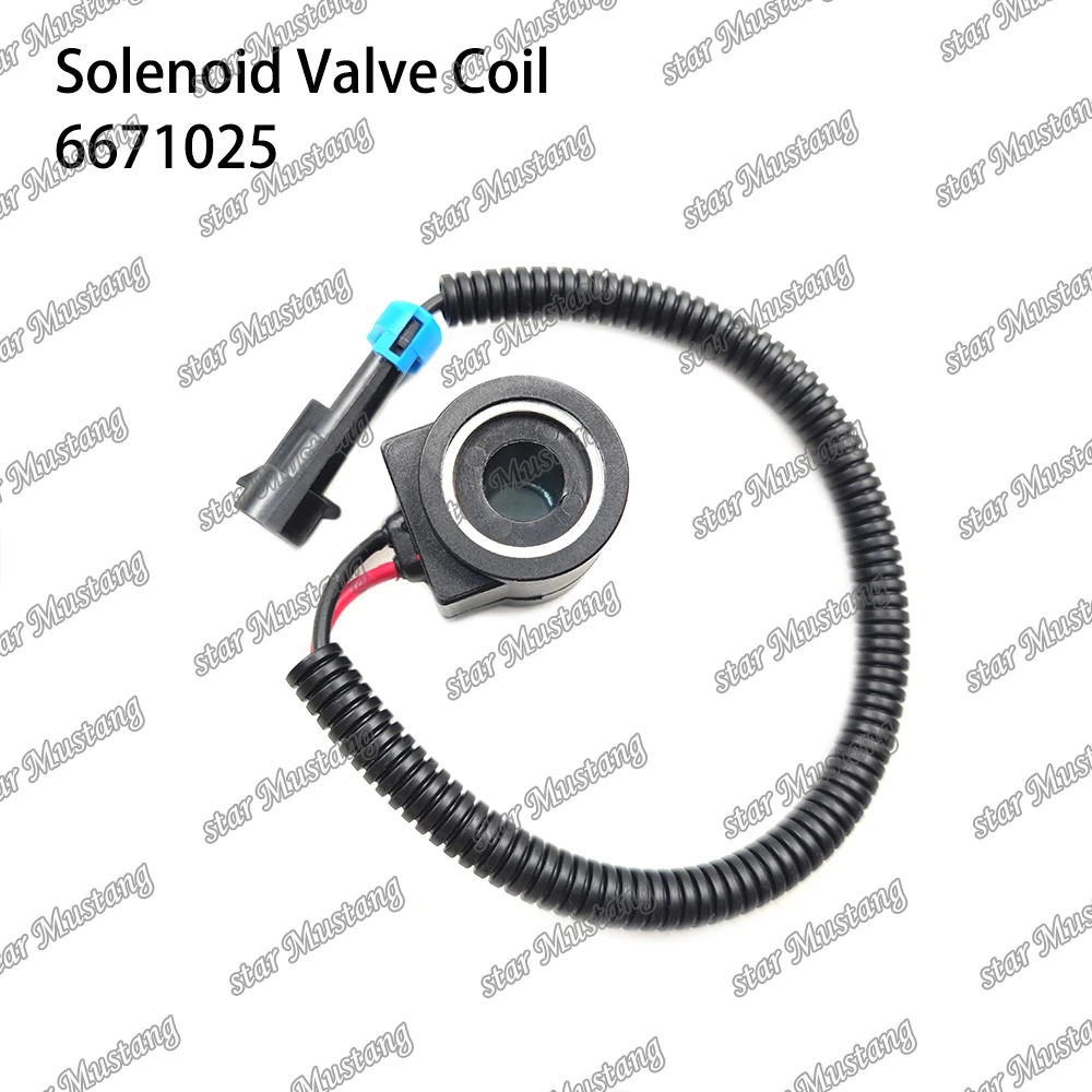 6671025 Solenoid Valve Coil 12V Suitable For Kubota Engine Parts