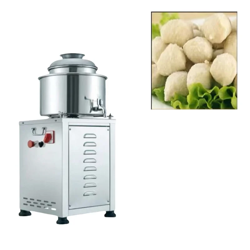 Professional Electric Meat Emulsifying Machine Fish Beater Meat Paste Grinder Colloid Mill for Meatball and Sausage