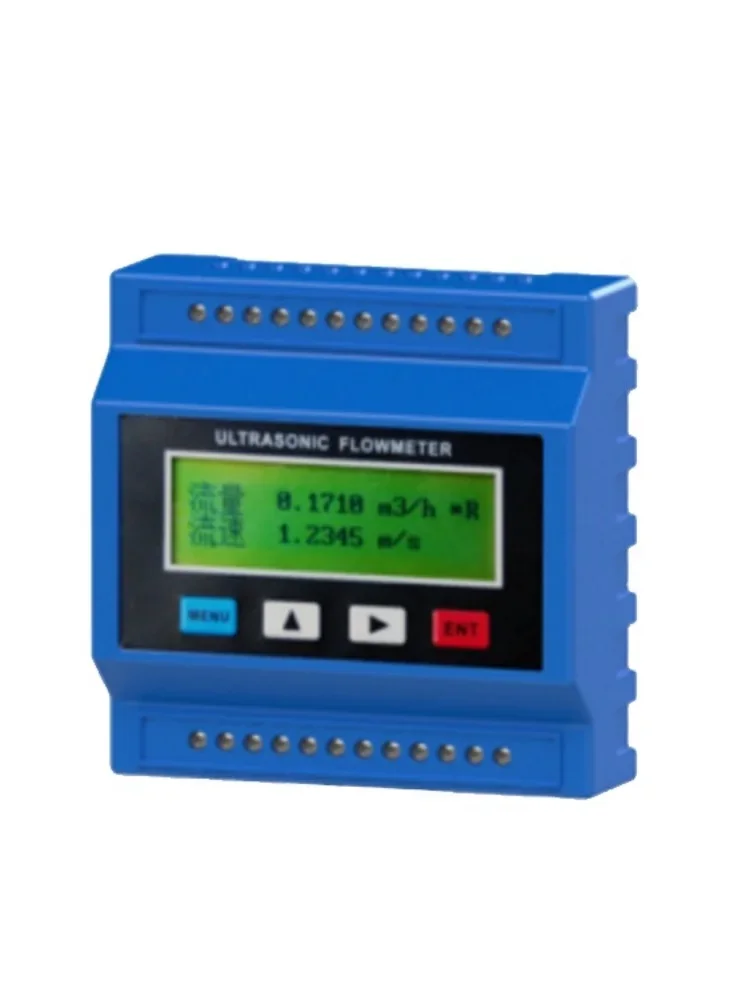 Wall mounted clamp on ultrasonic flow meter digital water flow meter ultrasonic flow meter