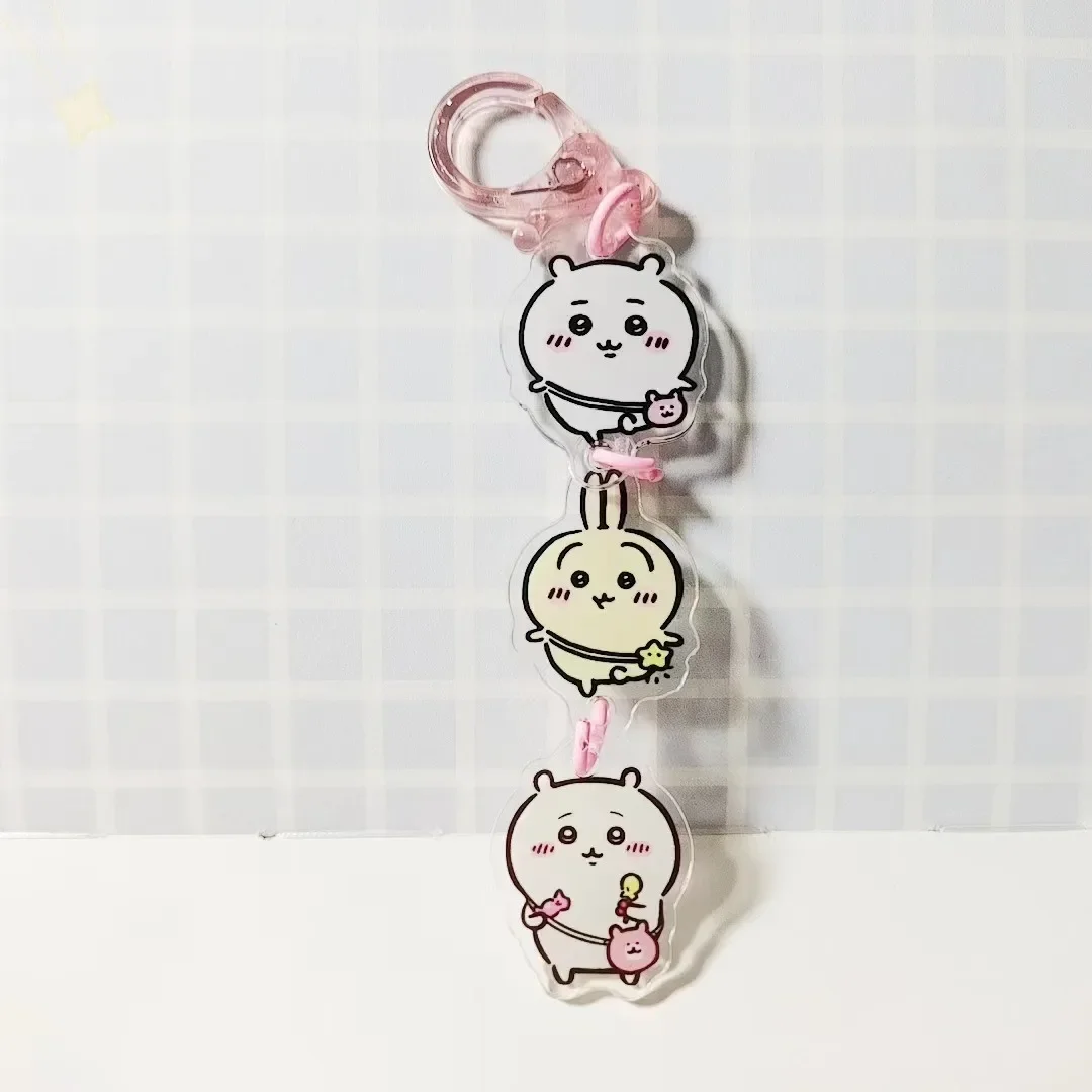 Chiikawa Cute Homemade Chiikawa String Cute Pendant Bag Decoration Buckle Girl Heart