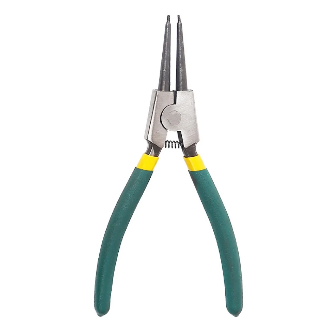 4 Pcs Snap Ring Pliers Set, Circlip Pliers Kit 7 Inch for Snap Ring Removal Tool Retaining Straight Bent Lock Ring Pliers Set