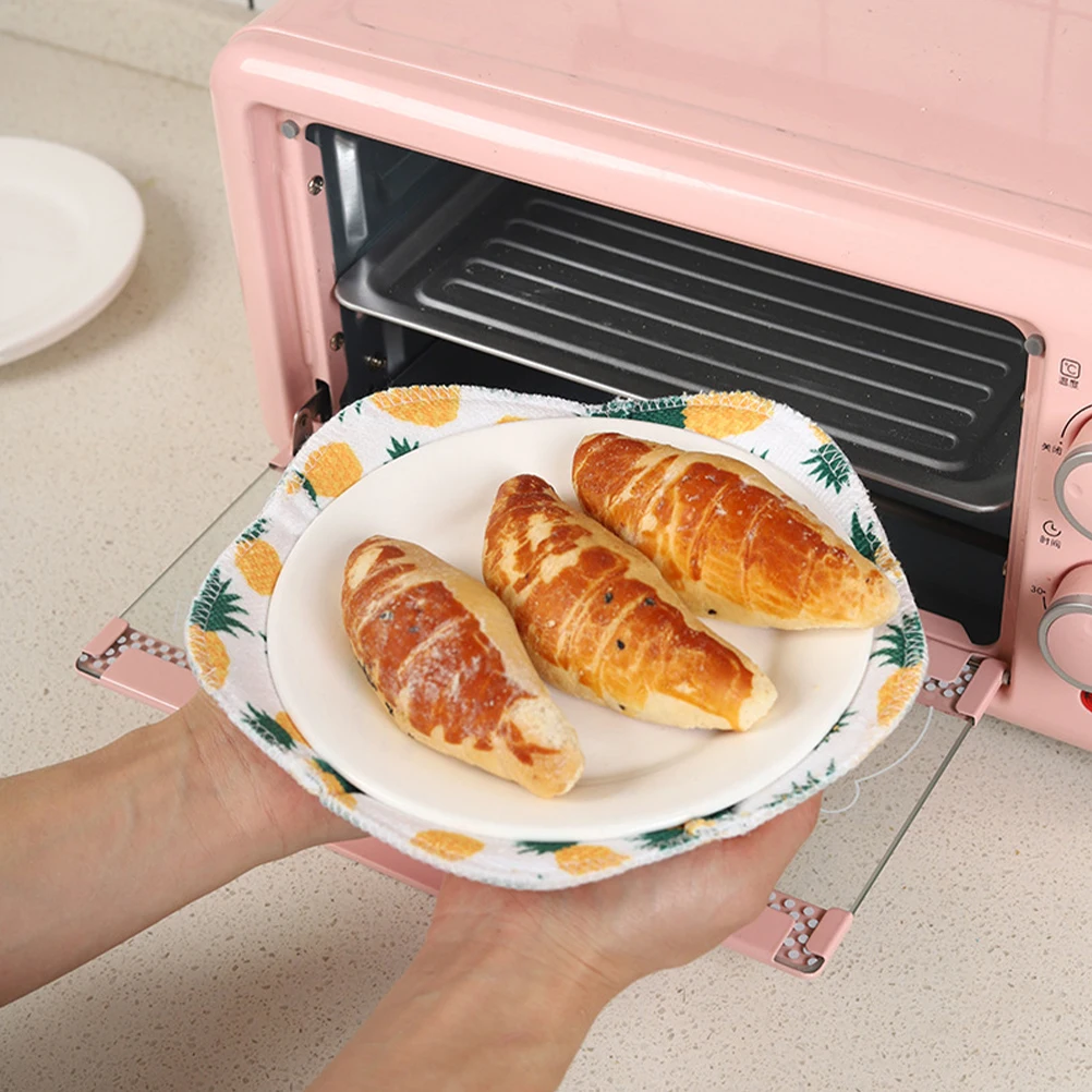 

2pcs Microwave Holder Insulation Bowl Cover Heat Resistant Kitchen Bowl Mats Non-Slip Anti-Scald Holder For Hot Bowls Mugs