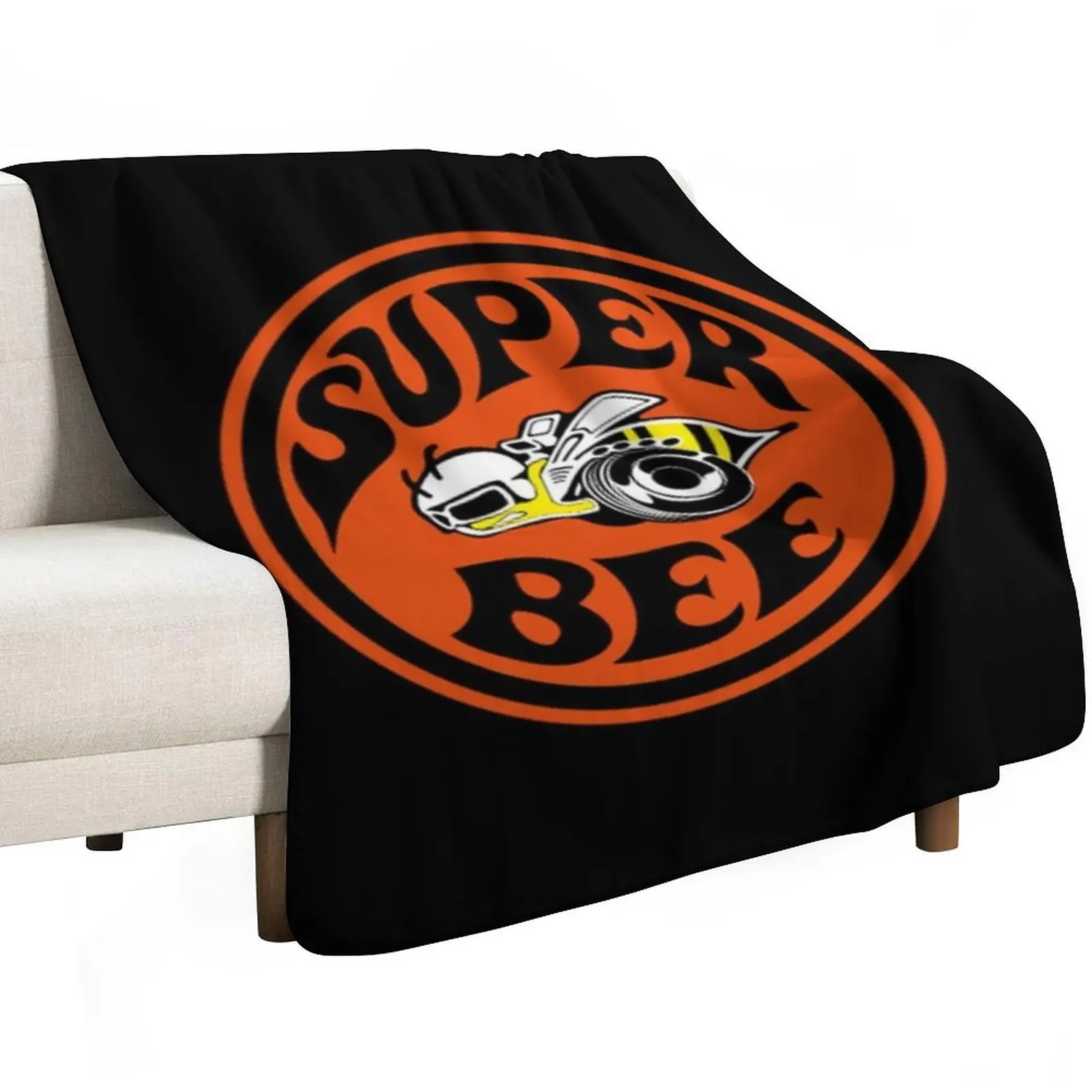 super bee Throw Blanket Loose Soft Big Sofas Plaid on the sofa bed plaid Soft Blankets