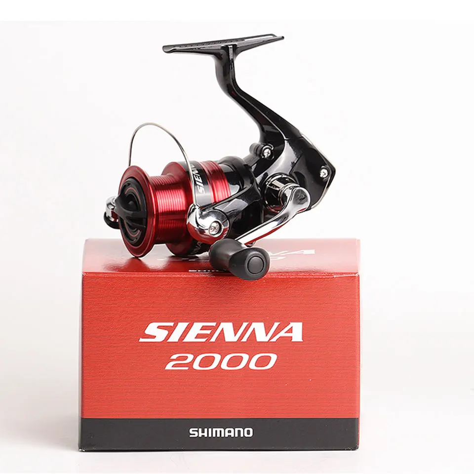 Shimano Sienna Originele Spinning Visserij-reel Zeewater Zoetwater 500-4000 Ar-C Spool 3D Gear Visgerei Vis Reel Pesca