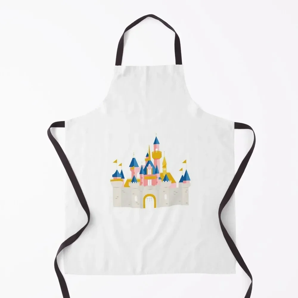 California Castle Apron christmas decoration bib Kitchens For Men chef costume Apron