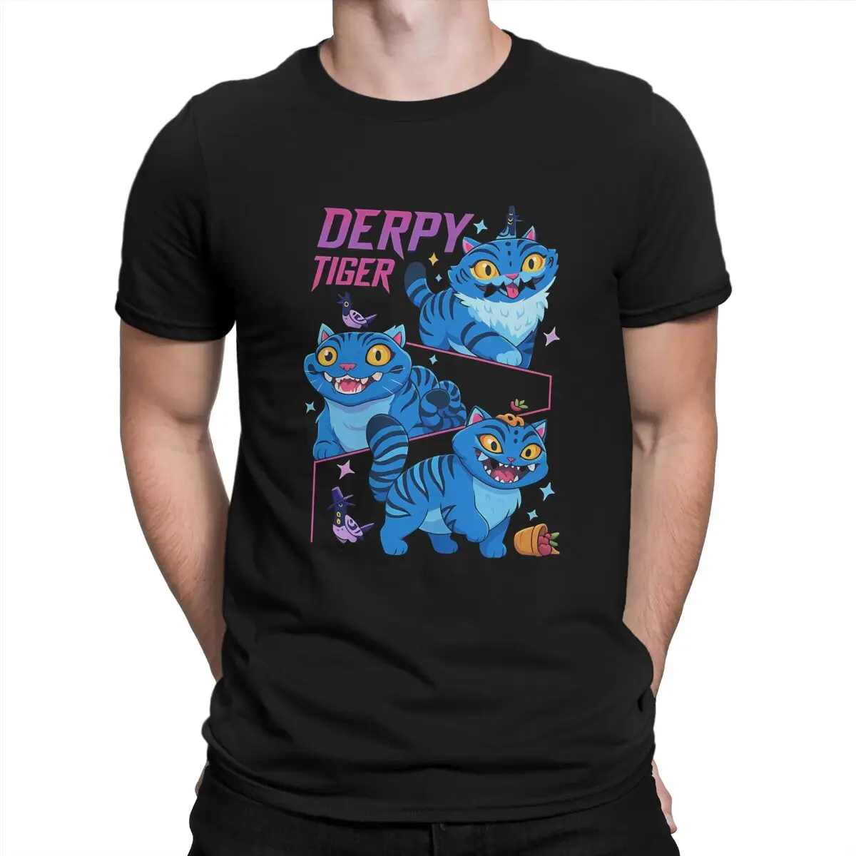 

Мужская футболка из полиэстера KPop Demon Hunters, базовые толстовки для отдыха в стиле аниме, модная футболка высокого качества