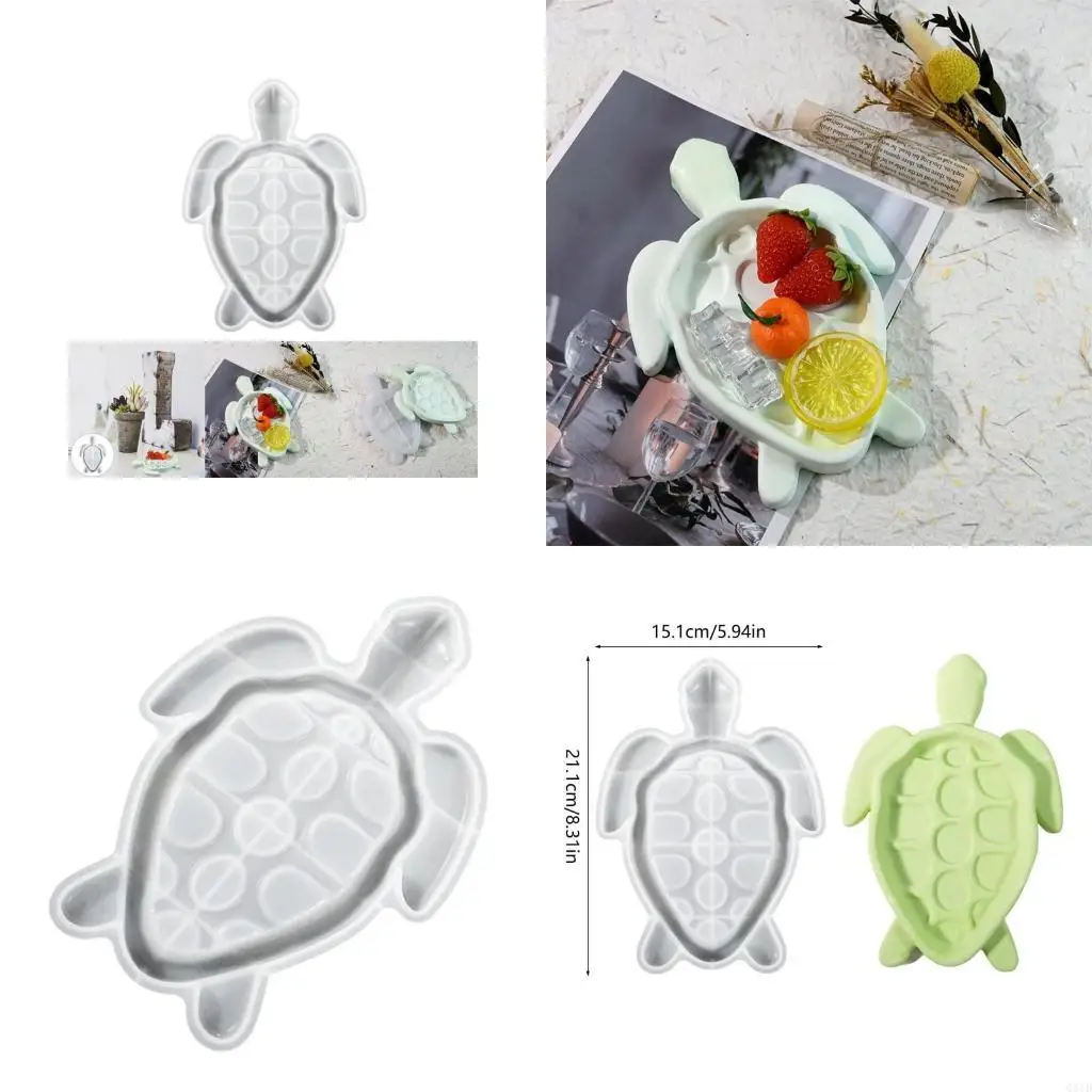 Silicone Tray Molds Home Crafting Moulds Silicone Plate Molds Seaturtle