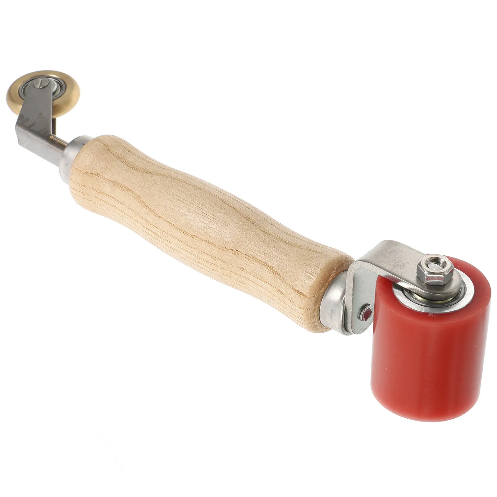 Dual Silicone Seam Roller for Wallpaper Installation Roofing PVC Welding Smoothing Seam Tool Professional Use