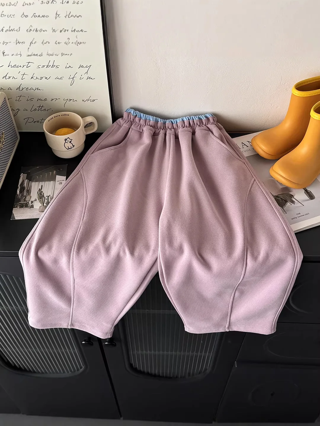 New Spring Autumn Kids Cotton Loose Sweatpants Boys Trendy Harem Pants 2-10T Children Girls Casual Sports Trousers