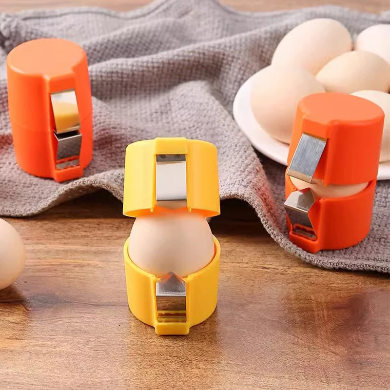 Eggshell Separator Handheld Eggshell Opener Kitchen Baking Tools Egg Cutting Tool Portable Egg Cracking Tool For Home Kitchen