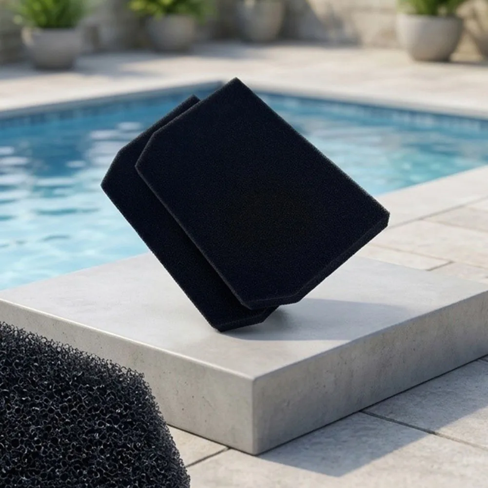 For WYBOT Robot Pool Cleaner Filter Sponge Ultra Fine 3D Structure for Sand Leaves Fine Debris 2 4 6 8 10 or 12 Pieces