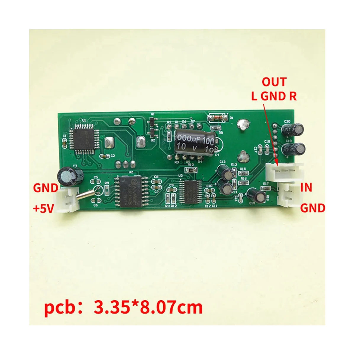 

2X DSP Digital Reverb Module Karaoke Reverb Board Mixer Effector Module 0-99 100 Kinds Of Effect-A74Z