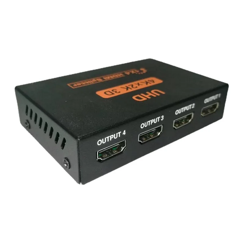 HDMI splitter more than one point 4k HDMI plug and play sound video synchronization multiple devices display at the same time