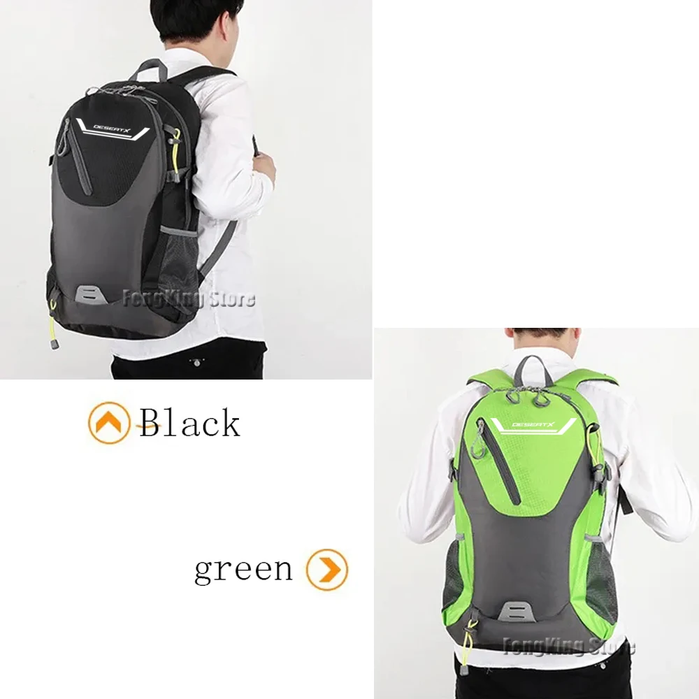 Mochila de Viagem de Grande Capacidade para Homens e Mulheres, Montanhismo, Esportes ao Ar Livre, Ducati Desert X, DesertX, Novo