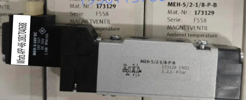 

1PC New Original Solenoid Valve MEH-5/2-1/8-P-B 173129 173141 173127