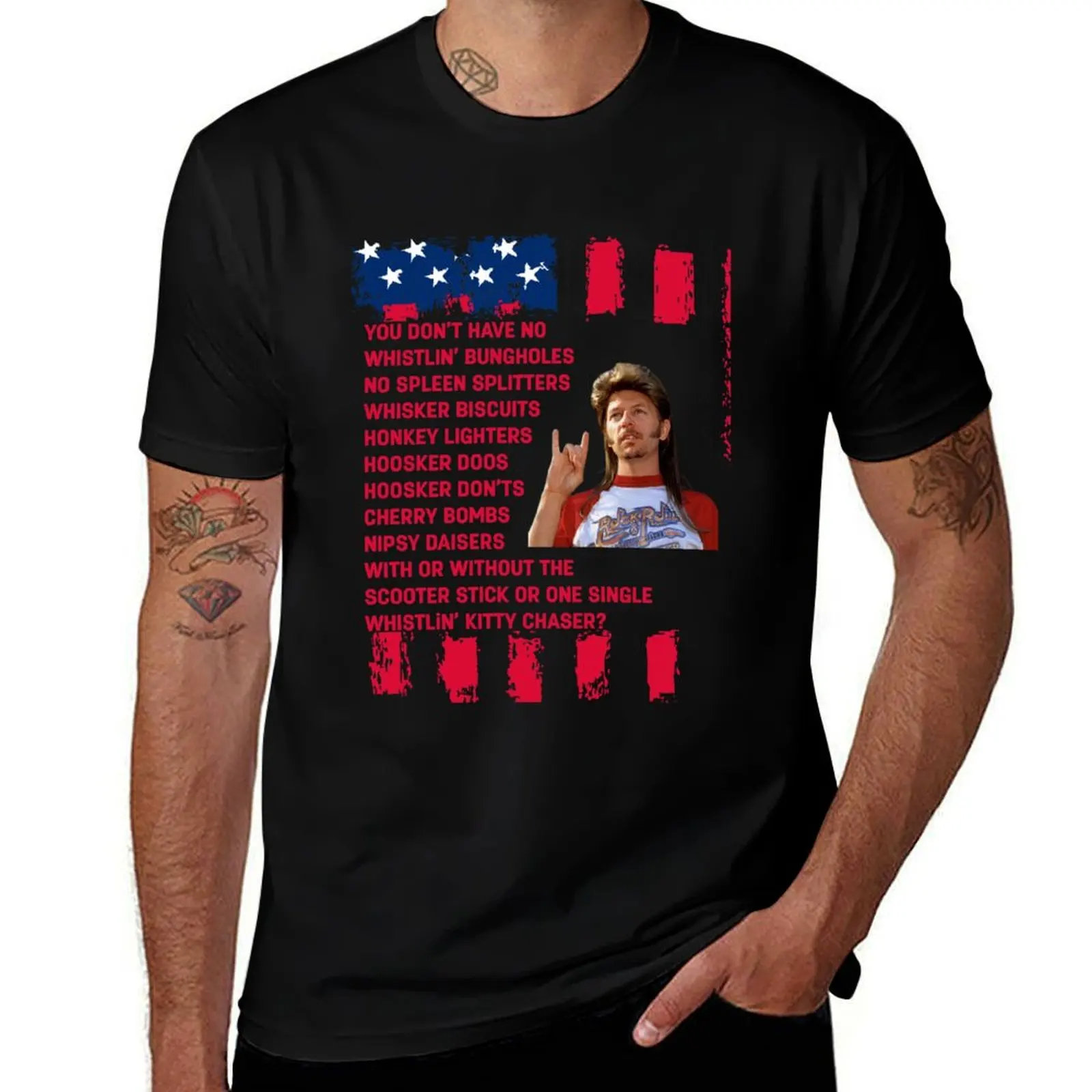Joe Dirt, Joe Dirt Merica, Joe Dirt Bleach, Fourth of July, 4th of July T-Shirt Casual Daily Outfit T-Shirt