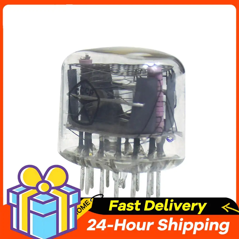 

Лампа Никси IN-12 (IN12) с десятичной точкой, символическая лампа, трубка Никси для часов, светодиодные цифровые часы Никси