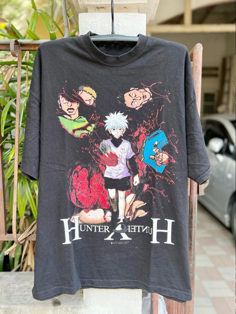 Hunter × Hunter Japanese Animation Two - Dimensional Commuting Short - Sleeved Niche Chic T-shirt