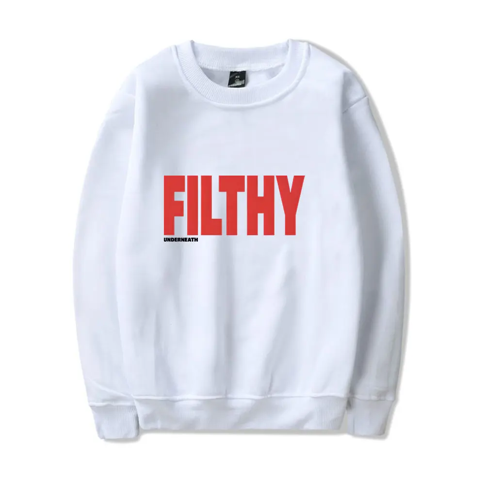 Nadine Shah Filthy Underneath Crewneck Sweatshirts Women Men Long Sleeve Fashion Pullover Clothes