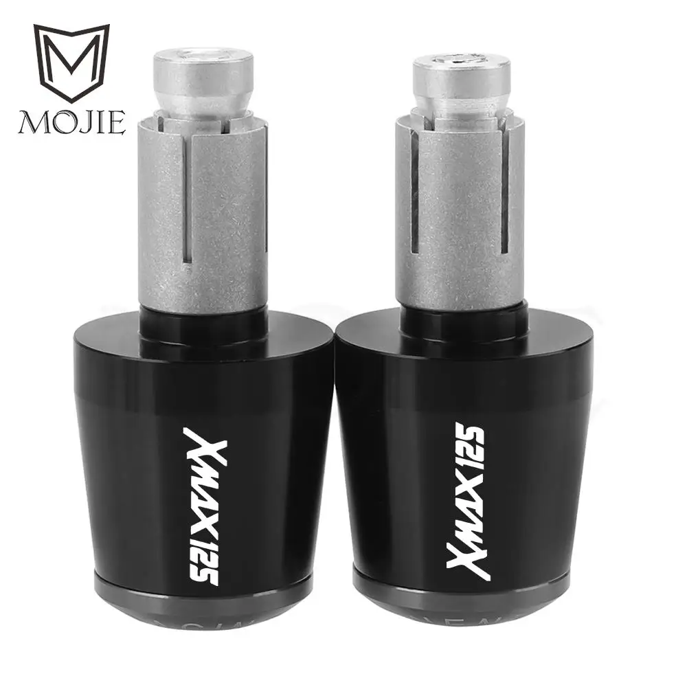 Motorcycles Handlebar Grips Cap Weight PartsAnti Vibration Silder Plug Ends FOR YAMAHA XMAX125 XMAX 125 200 250 400 allyeaRs