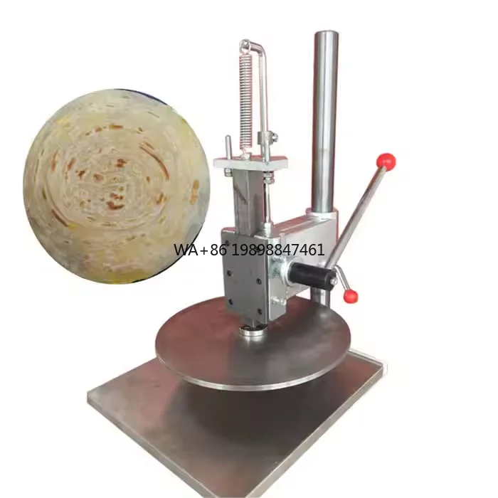 Commercial Dough Press Machine Pizza Hand Grabbing Cake Flat Cake Biscuits Meat Clip Round Manual Hand Pressed