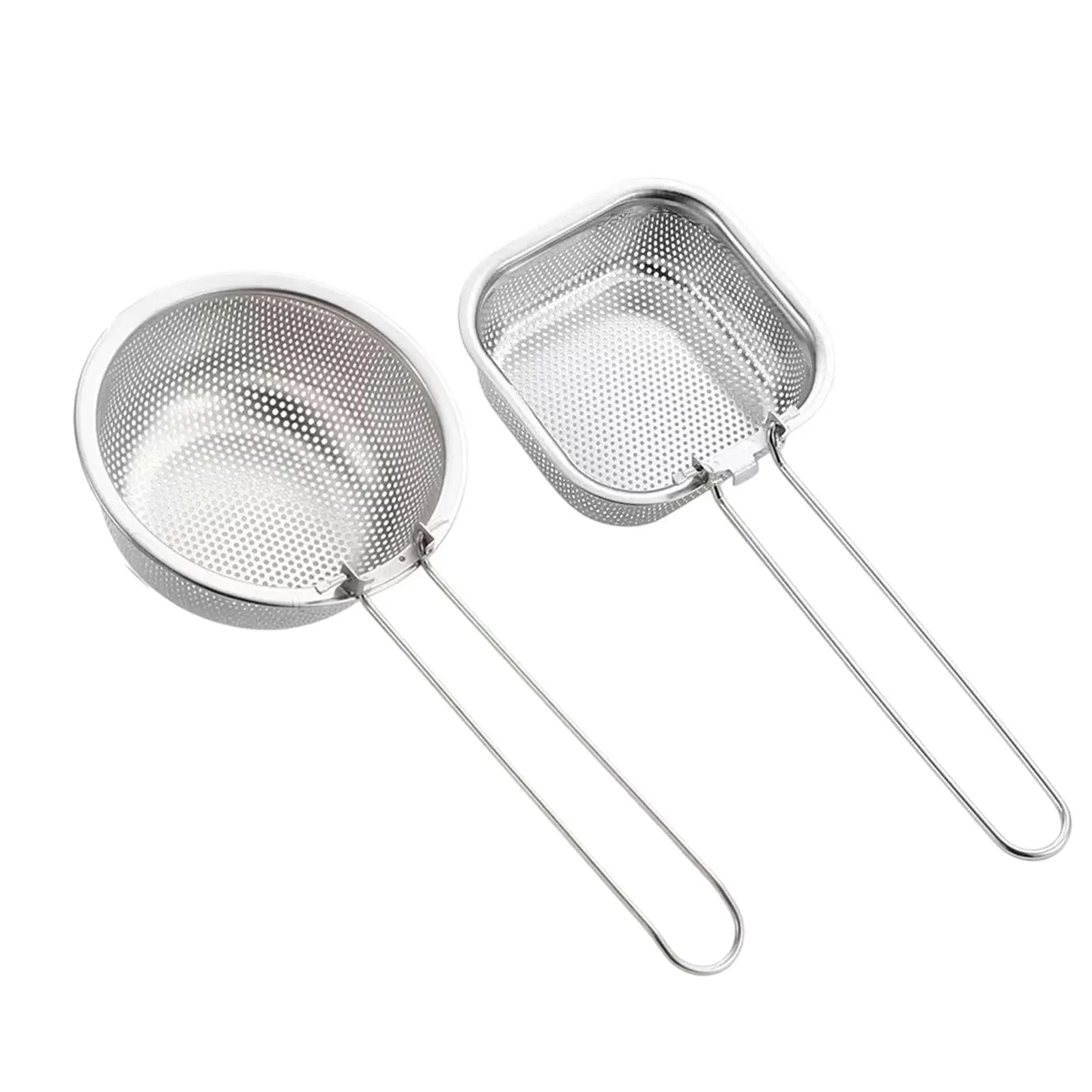 Spaghetti Strainer Pasta Basket Blanching Versatile Fine Mesh Hot Pot Colander for Picking Meatballs Vegetable Dumplings